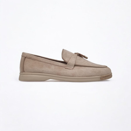 CLASSIC CHAMOIS LEATHER LOAFERS