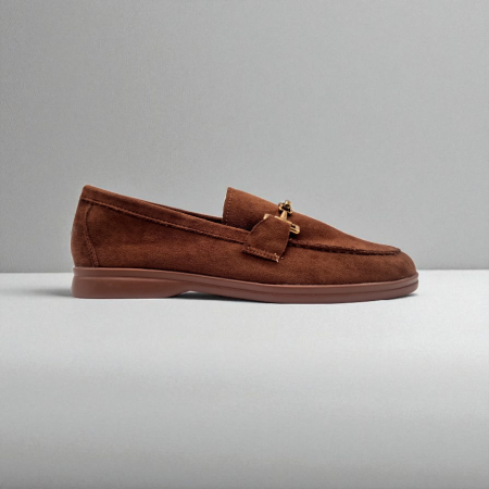 CLASSIC CAMEL CHAMOIS LATHER LOAFERS