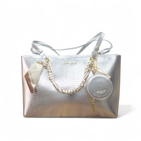 SHOPPER BAG WITH DOUBLE SHOULDER STRAPS