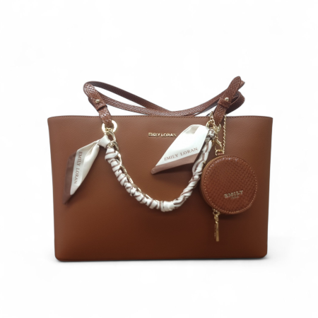 SHOPPER BAG WITH DOUBLE SHOULDER STRAPS