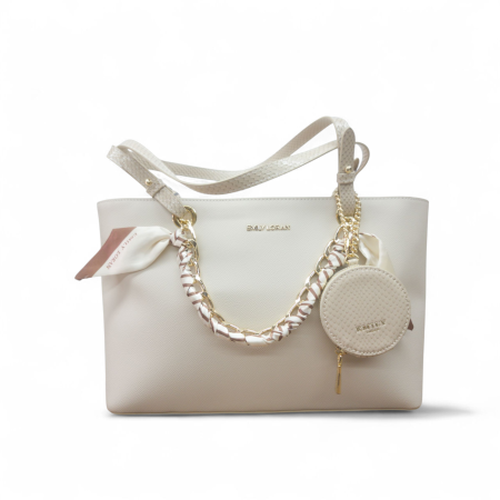 SHOPPER BAG WITH DOUBLE SHOULDER STRAPS