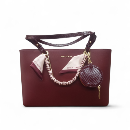 SHOPPER BAG WITH DOUBLE SHOULDER STRAPS