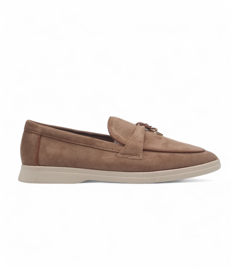MOKA SUEDE LOAFER