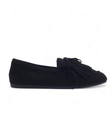 FRINGE SUEDE LOAFER