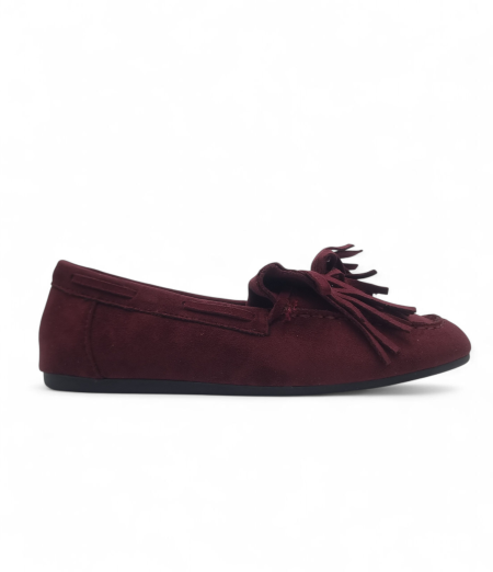 FRINGE SUEDE LOAFER