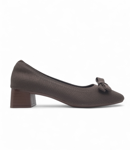 BLOCK HEEL BALLERINA