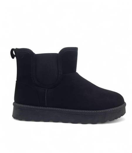 BLACK UGG(Ugg-Style Mini boot)