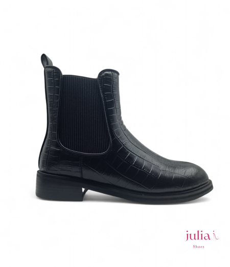 EMBOSSED CHELSEA BOOT