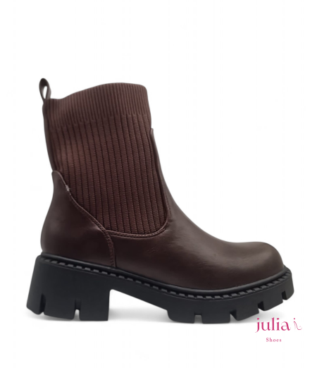 RIBBED KINT SOCK BOOTS