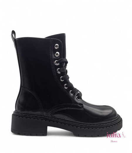 LANCR-UP COMBAT ANKLE BOOTS