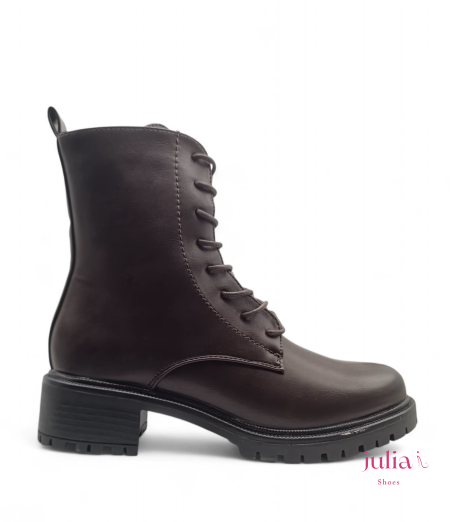 LACE-UP FASHION ANKLE BOOTS